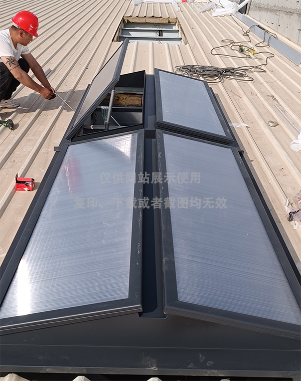 兰州王老吉生产车间定边排烟天窗