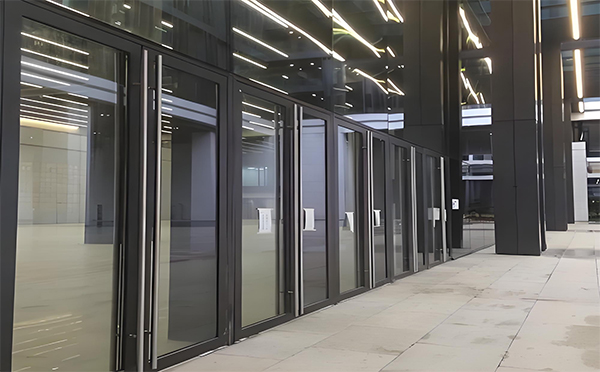 定边玻璃地弹门 定边玻璃地弹门