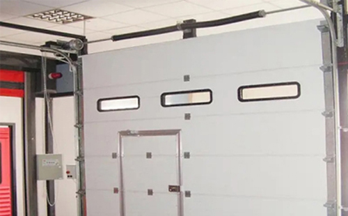 定边工业提升门的安装方法