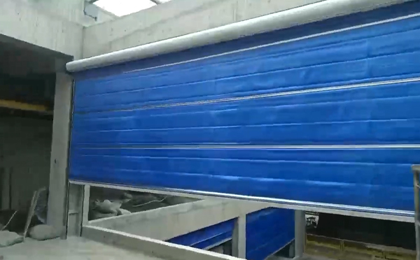 大型物流园区完成定边防火门整体安装工程